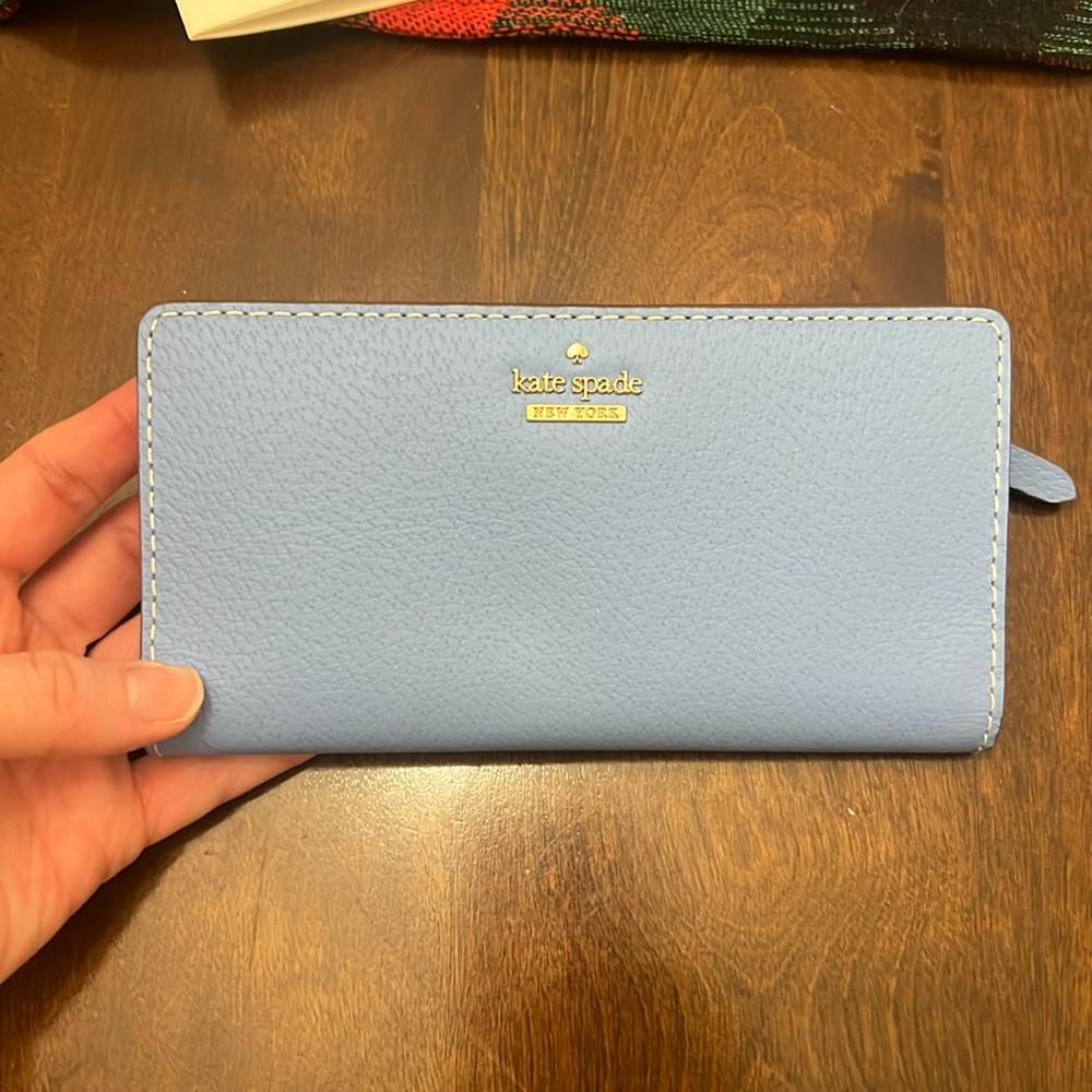 Kate spade wallet in blue